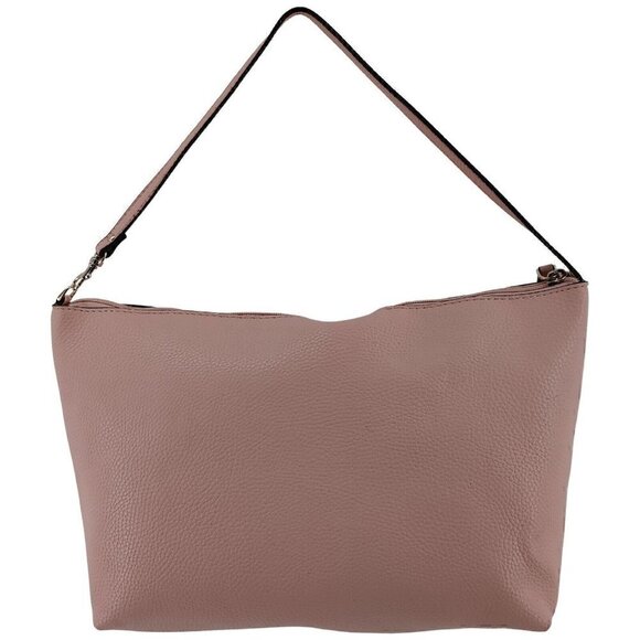 GUESS Los Angeles Pink Faux Pebble Leather Single Strap Shoulder Bag Spring Pink - Picture 2 of 13